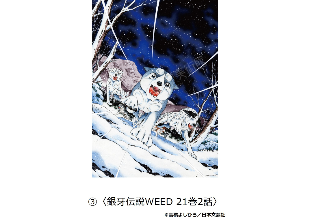 銀牙伝説 A4クリアポスター（全3種） | 横手市増田まんが美術館