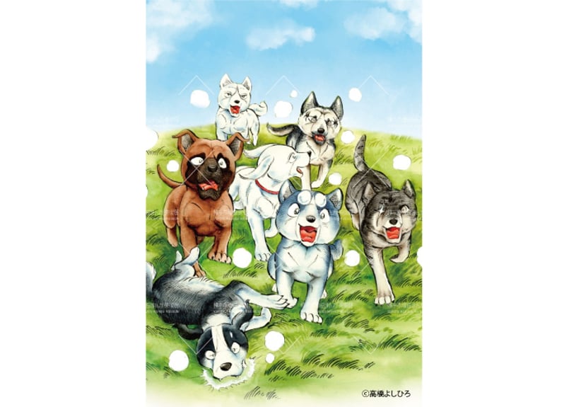 銀牙伝説 マグネットセット | 横手市増田まんが美術館