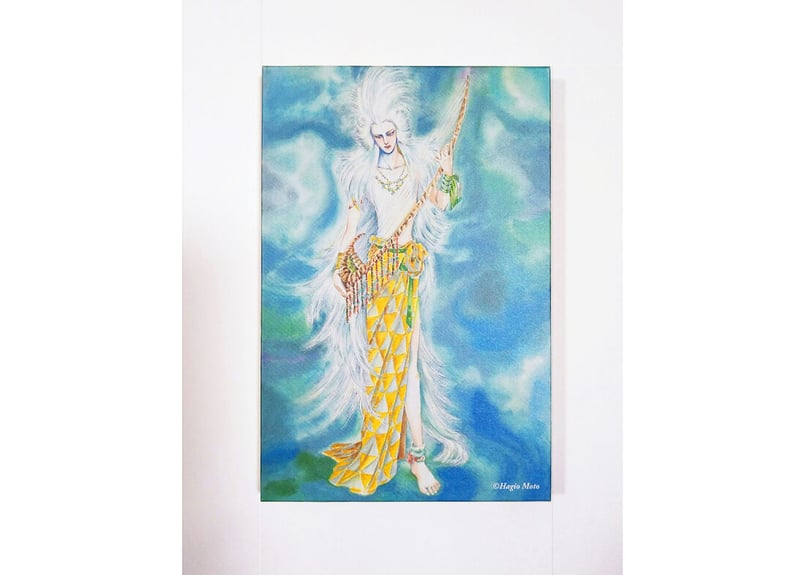 萩尾望都 御朱印帳 「銀の三角」「LaLa」 | 横手市増田まんが美術館