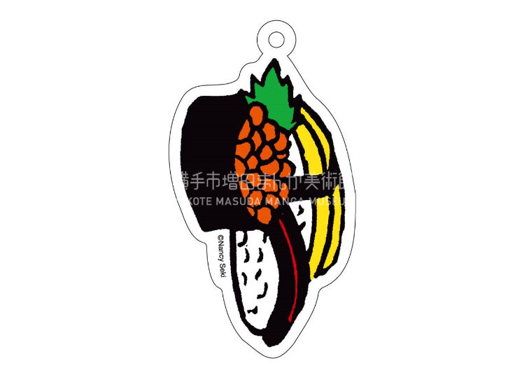 ナンシー関 アクリルキーホルダー（全4種） | 横手市増田まんが美術館