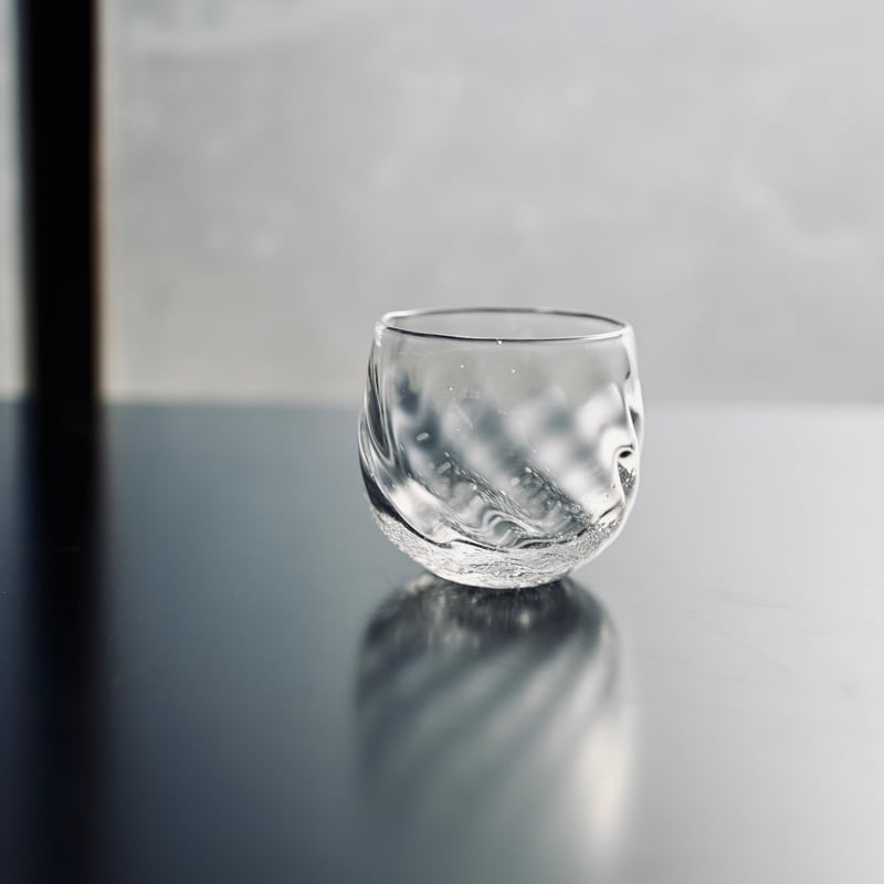 さざ波 球体ぐいのみ | さ ざ 波 硝 子 店