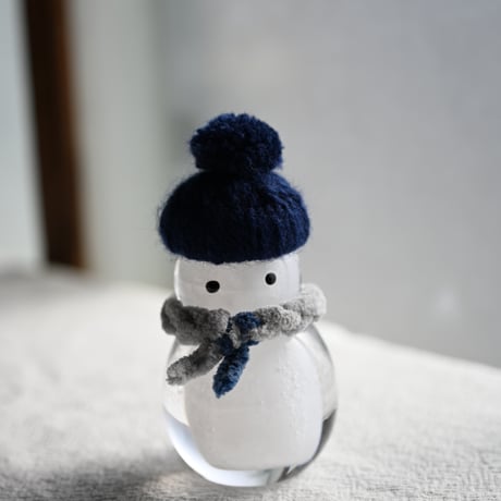 雪だるま　青