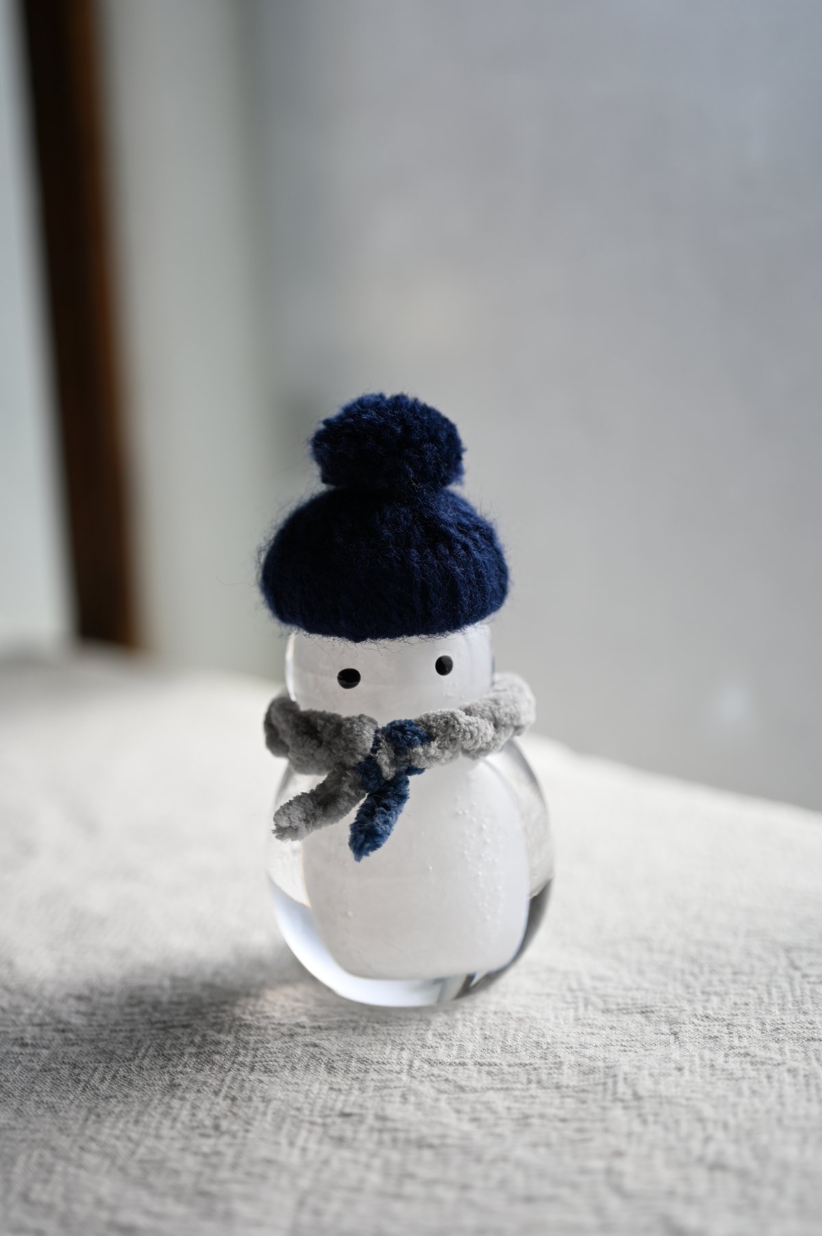 雪だるま 青 | さ ざ 波 硝 子 店