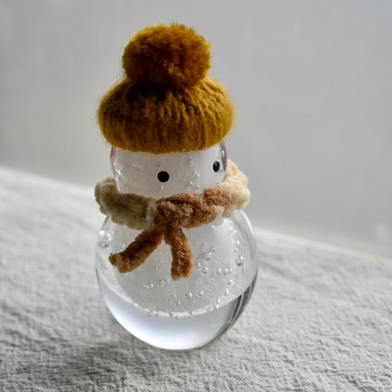 雪だるま 琥珀 | さ ざ 波 硝 子 店