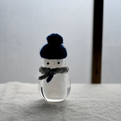雪だるま　青