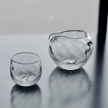 さざ波　球体片口