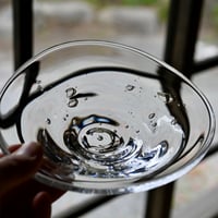 ゆらぎの硝子　18cm 器