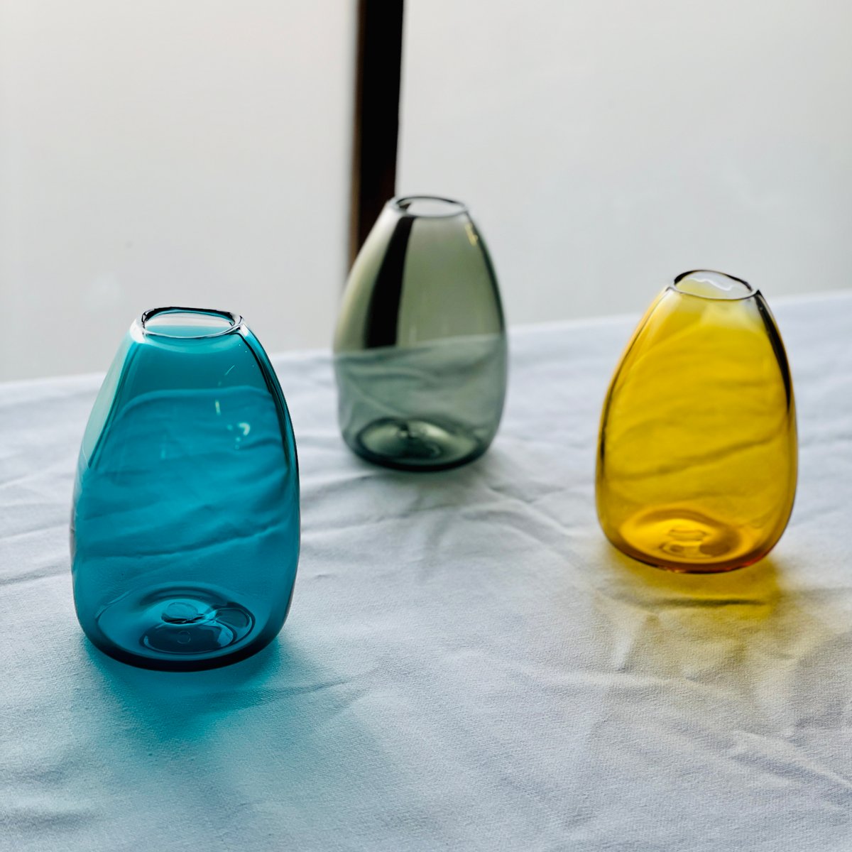 内貫入ガラス　花器　花瓶　ブルー 楽天市場】青 ブルー（素材（インテリア）ガラス・クリスタル