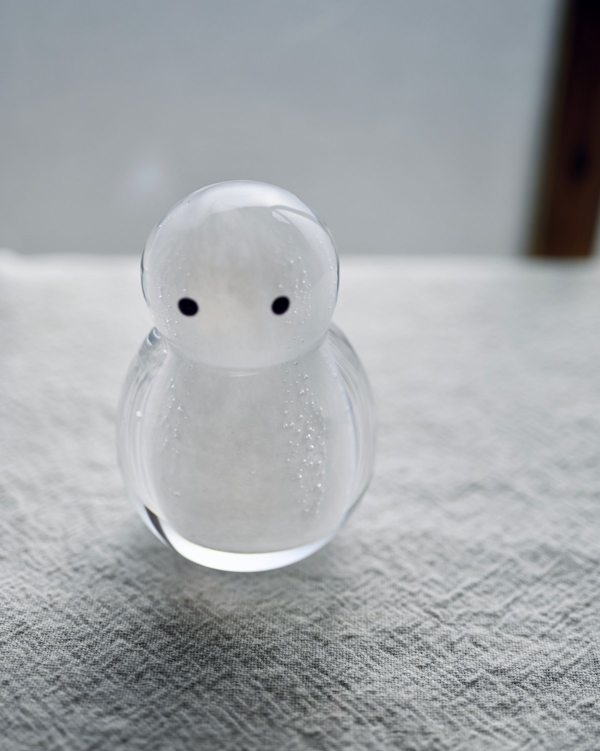 雪だるまさま専用ページ♡6日迄☆他の方購入不可 雪だるま 青 | さ ざ 波 硝 子 店