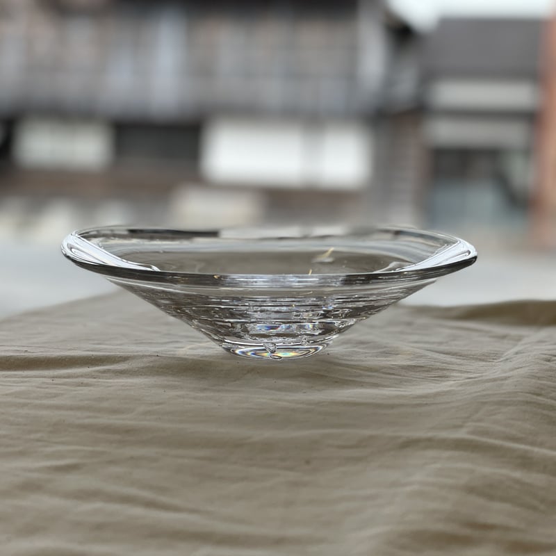 ゆらぎの硝子 18cm 器 | さ ざ 波 硝 子 店
