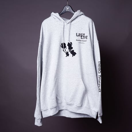 【AFYF ON GILDAN社】 SOUVENIR HOODED SW2 [ASH-CONCERT]