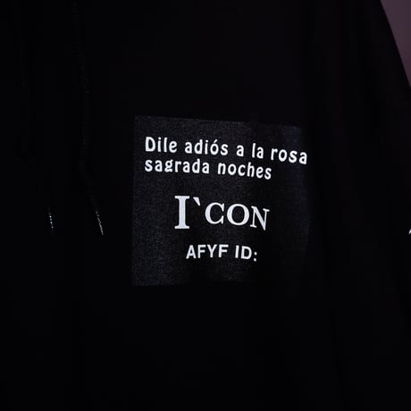 【AFYF ON GILDAN社】 SOUVENIR HOODED SW3 [BLACK-ROSE]