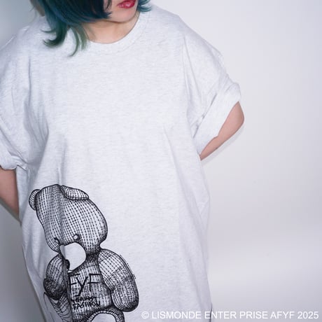 【AFYF】GILDAN® Premium Cotton 5.3oz Short Sleeve T-Shirt RAINBOW BEAR T SHIRT [ASH]