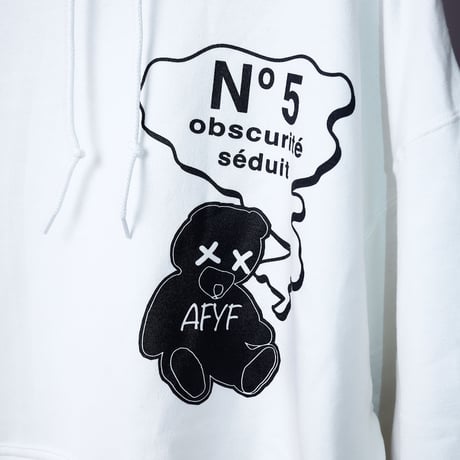 【AFYF ON GILDAN社】 SOUVENIR HOODED SW3 [WHITE-PERFUME]