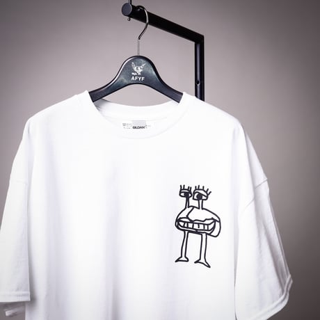 【AFYF ON GILDAN社】 SOUVENIR T SHIRT2 MONSTER [WHITE]