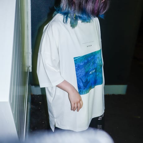 【AFYF】 KEMONERPREMIUM T SHIRT [WH-SUPERMK]