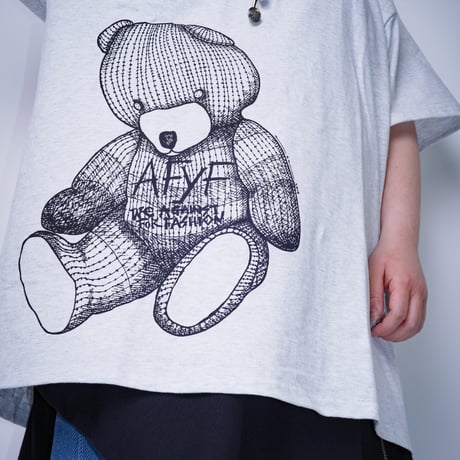 【AFYF】GILDAN® Premium Cotton 5.3oz Short Sleeve T-Shirt RAINBOW BEAR T SHIRT [ASH]