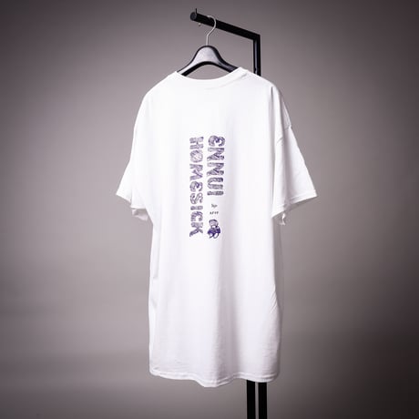 【AFYF ON GILDAN社】 ENNUI BEAR T SHIRT [ENNUI WHT]