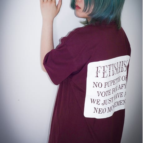 【AFYF ON GILDAN社】 RAINBOW BEAR T SHIRT [MAROON]