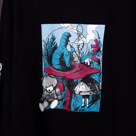 【AFYF ON GILDAN社】SOUVENIR LS T SHIRT2 [BLACK-COLOR ALICE]