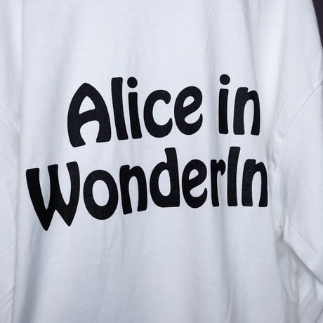 【AFYF ON GILDAN社】SOUVENIR LS T SHIRT2 [WHITE-COLOR ALICE]