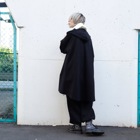 【AFYF】ASYME ZIP PARKA [PONT BLK］