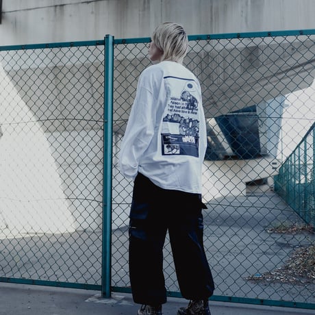 【AFYF ON GILDAN社】SOUVENIR LS T SHIRT2 [WHITE-UFOCATCHER]
