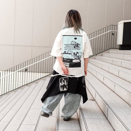 【AFYF】 CRAFTABLE DAMAGE TSHIRT [WH-UFOCATC]