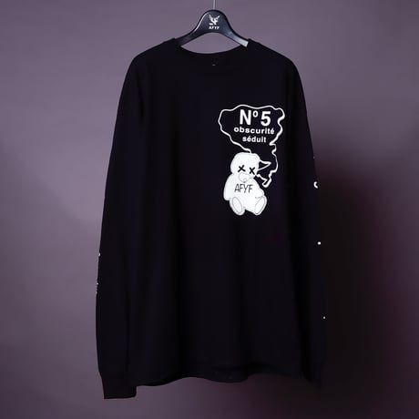 【AFYF ON GILDAN社】SOUVENIR LS T SHIRT2 [BLACK-PERFUME]