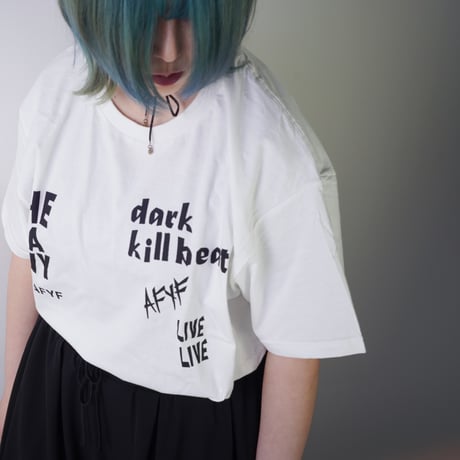 【AFYF】GILDAN® Premium Cotton 5.3oz Short Sleeve T-Shirt DARK DRUMMER T SHIRT [WHITE]