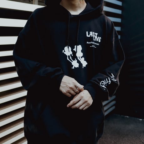 【AFYF ON GILDAN社】 SOUVENIR HOODED SW2 [BLK-CONCERT]