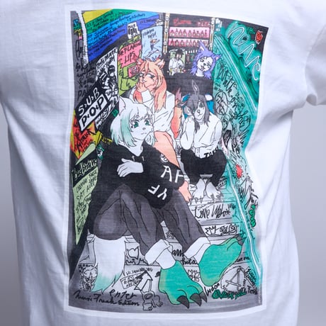 【AFYF】GILDAN® Premium Cotton 5.3oz Short Sleeve T-Shirt KEMONER LIVE [WHITE]