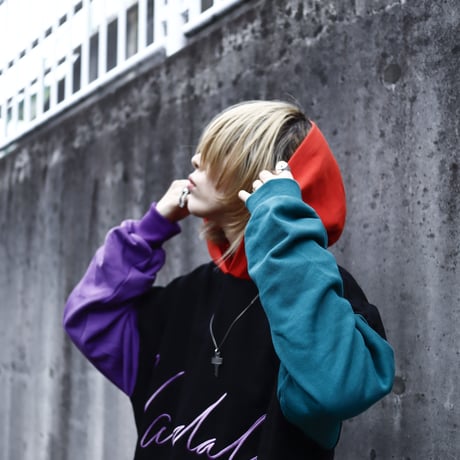 【AFYF】VANDALISMQUAD PULL PARKA [HOOD ORG］