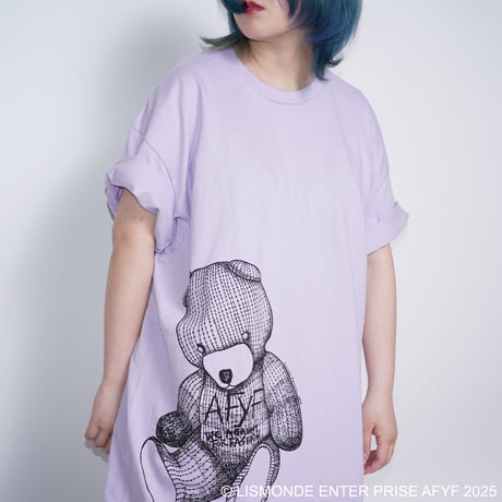 【AFYF】GILDAN® Premium Cotton 5.3oz Short Sleeve T-Shirt  RAINBOW BEAR T SHIRT [OAKID]