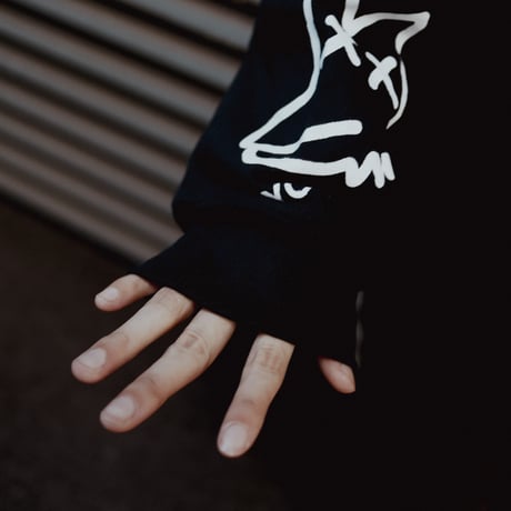 【AFYF ON GILDAN社】 SOUVENIR HOODED SW2 [BLACK-PEKETSUMU]