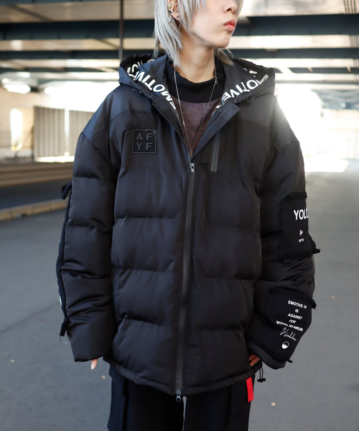 AFYF TAPING PACHING WINTER JACKET 完売品