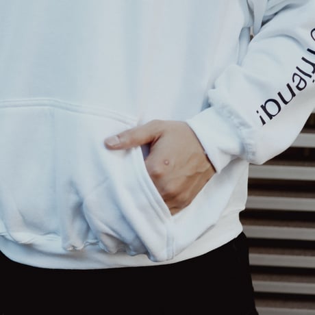 【AFYF ON GILDAN社】 SOUVENIR HOODED SW2 [WHITE-PEKETSUMU]
