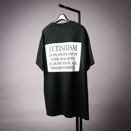 【AFYF ON GILDAN社】 RAINBOW BEAR T SHIRT [FOREST]
