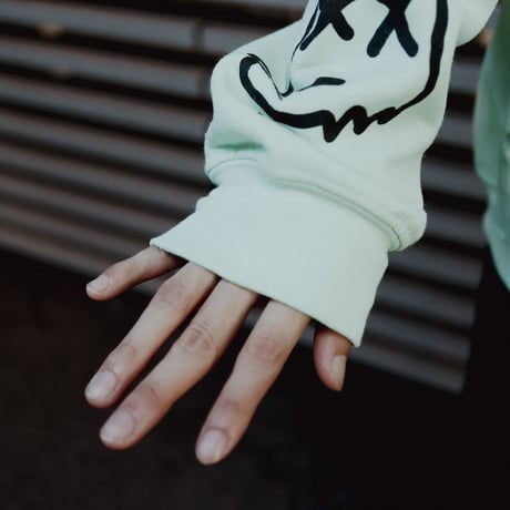 【AFYF ON GILDAN社】 SOUVENIR HOODED SW1 [MINT GRN-PEKEDOG]