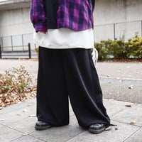 【AFYF】 BASIC 袴 PANT[#5 BLK]