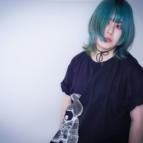 【AFYF ON GILDAN社】 RAINBOW BEAR T SHIRT [BLACK]