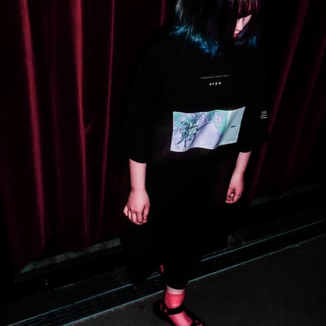 【AFYF】 KEMONERPREMIUM T SHIRT [BK-GT&BASS]