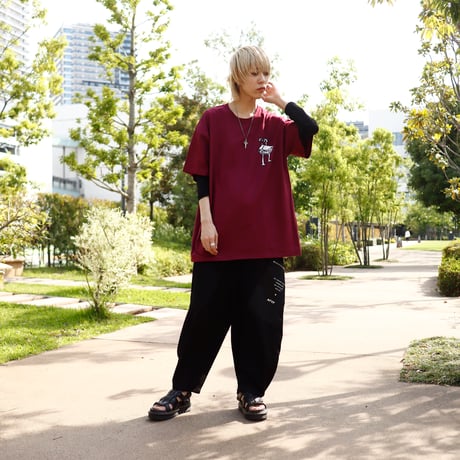 【AFYF ON GILDAN社】SOUVENIR T SHIRT2 MONSTER [MAROON]