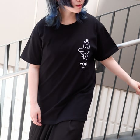 【AFYF】GILDAN® Premium Cotton 5.3oz Short Sleeve T-Shirt #2  PEKE DOG JACK [BLACK]
