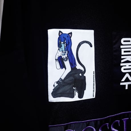 【AFYF】 KEMONERPREMIUM T SHIRT [BK-SELFIE]