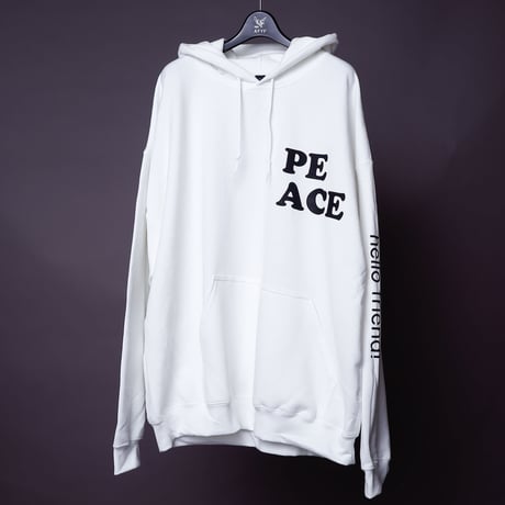 【AFYF ON GILDAN社】 SOUVENIR HOODED SW3 [WHITE-BEAR FLOWER]