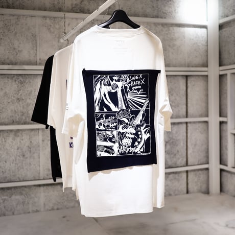【AFYF】 KMN LIKE HUMAN PREMIUM T SHIRT [WH-MANGA]