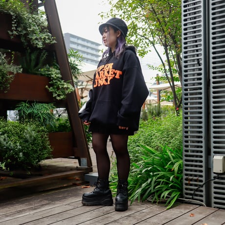 【AFYF ON GILDAN社】 SOUVENIR HOODED SW2 [BLACK-3STAR]