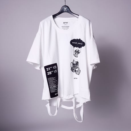 【AFYF】 CRAFTABLE DAMAGE TSHIRT [WH-UFOCATC]