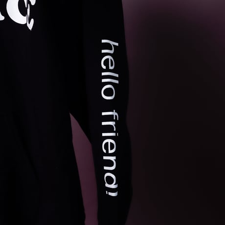 【AFYF ON GILDAN社】 SOUVENIR HOODED SW3 [BLACK-BEAR FLOWER]